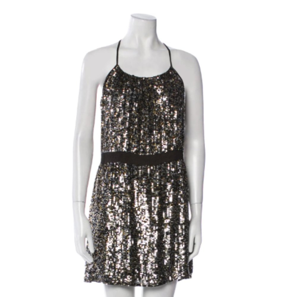 Sequined Mini Dress by Parker